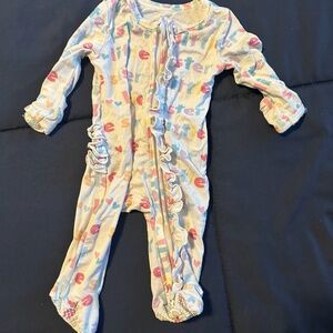 Caden Lane footie PJ little sister